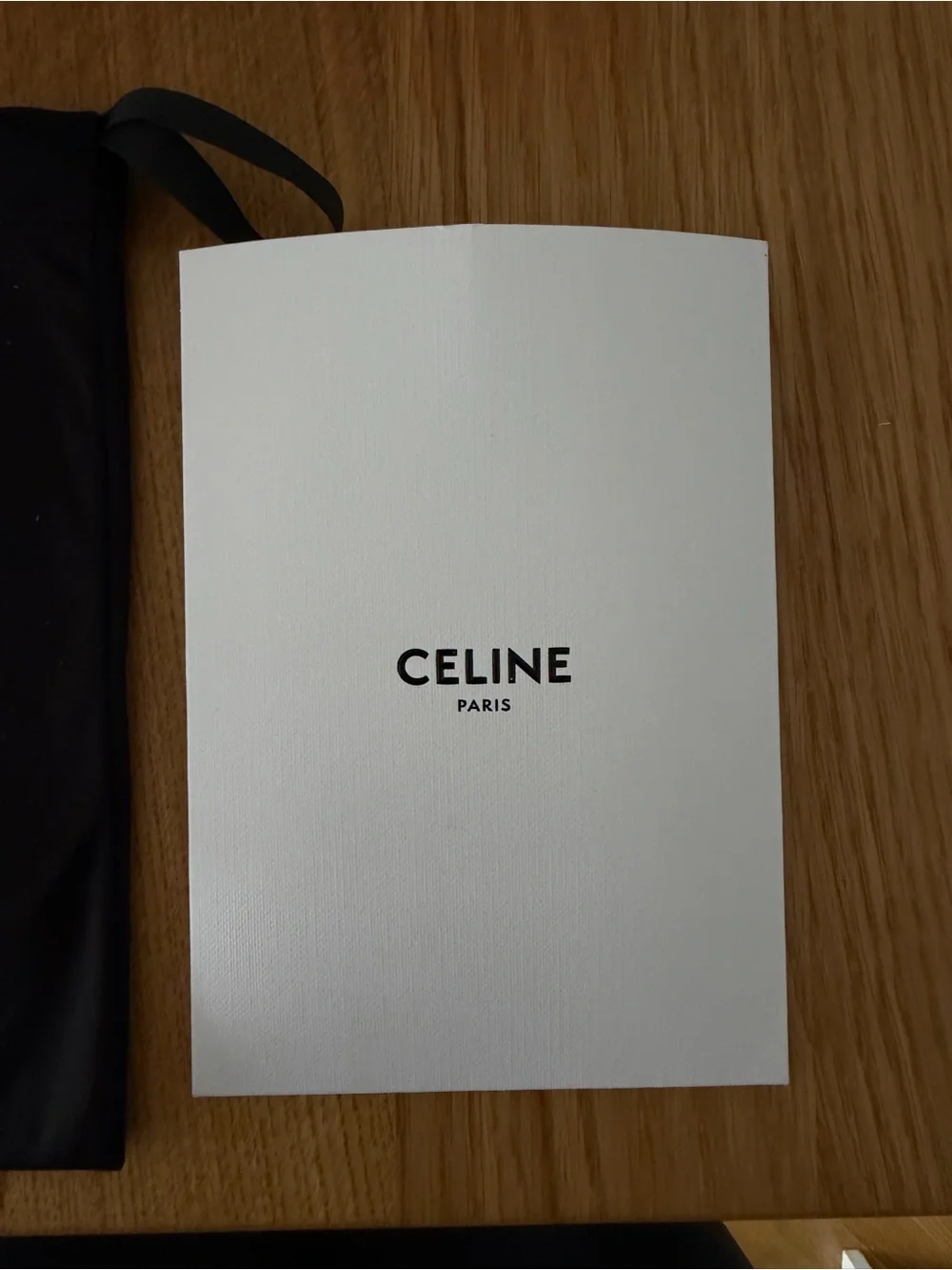 Celine White Box (9” x 5” x 2.5”) with Sunglasses Pouch and Receipt Envelope